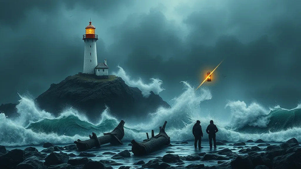 The Lamp at Corvane Point cover art